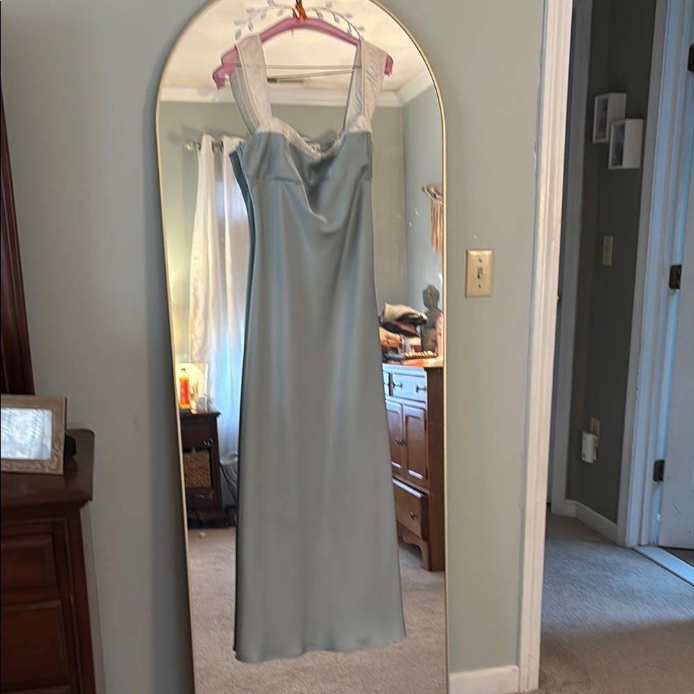 Elegant Light Blue Gown